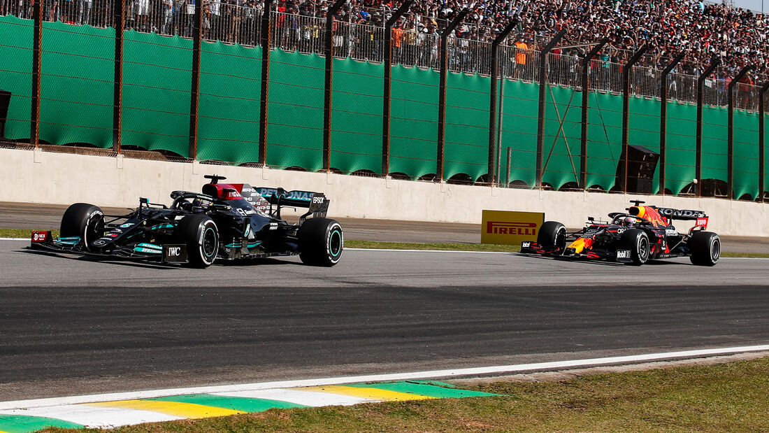 Lewis Hamilton - Max Verstappen - GP Brasilien 2021