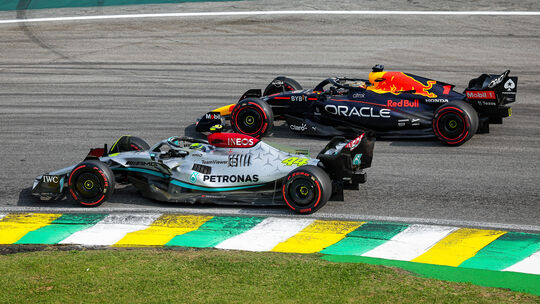Lewis Hamilton - Max Verstappen - GP Brasilien 2022 - Sao Paulo