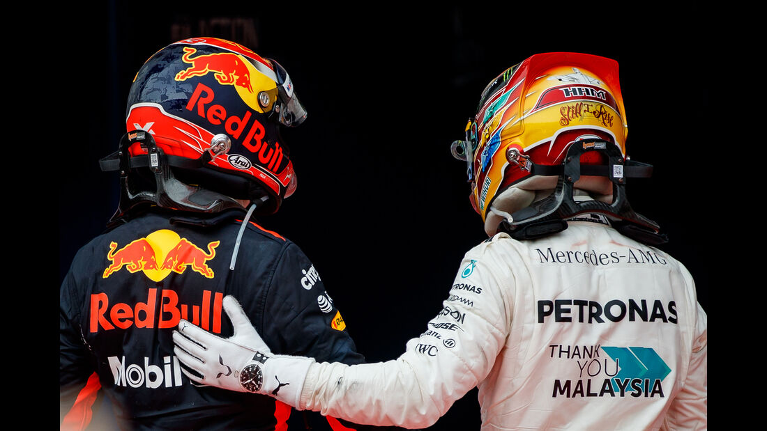 Lewis Hamilton & Max Verstappen - GP Malaysia 2017