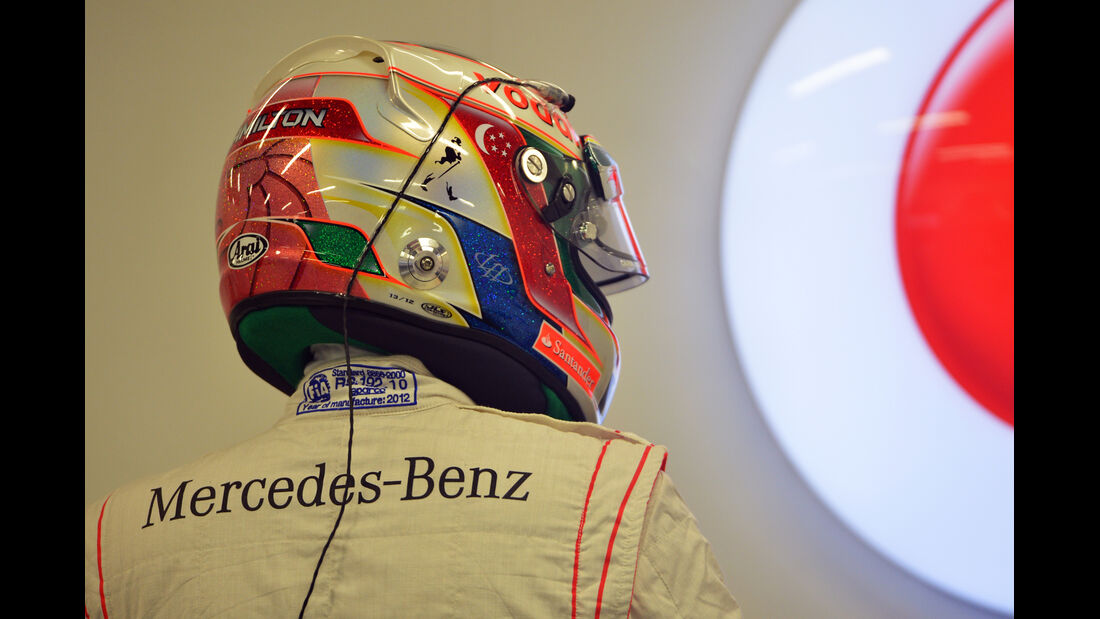Lewis Hamilton - McLaren - Formel 1 - GP Singapur - 21. September 2012