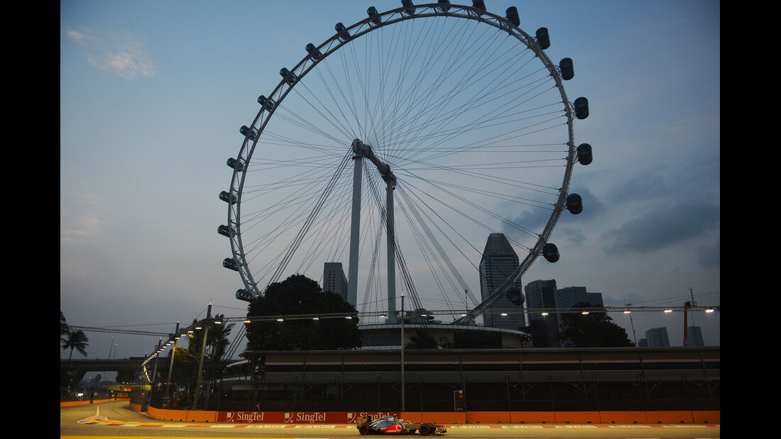 Lewis Hamilton - McLaren - Formel 1 - GP Singapur - 22. September 2012