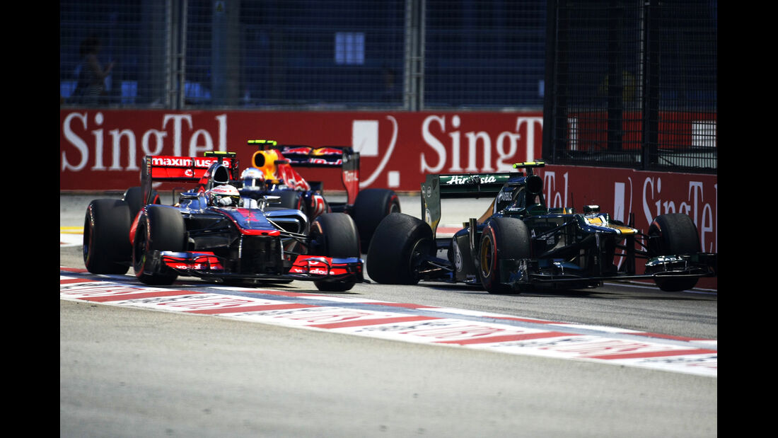 Lewis Hamilton - McLaren - Formel 1 - GP Singapur - 22. September 2012