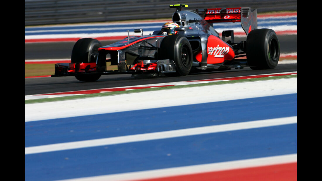 Lewis Hamilton - McLaren - Formel 1 - GP USA - Austin - 16. November 2012