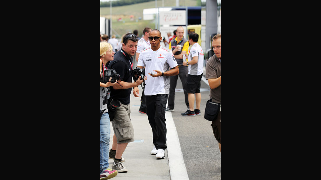 Lewis Hamilton - McLaren - Formel 1 - GP Ungarn - Budapest - 26. Juli 2012