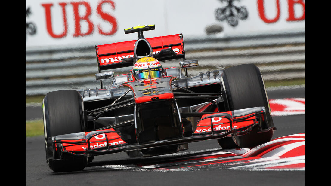 Lewis Hamilton - McLaren - Formel 1 - GP Ungarn - Budapest - 27. Juli 2012