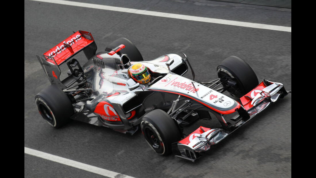 Lewis Hamilton - McLaren - Formel 1-Test Barcelona - 4. März 2012