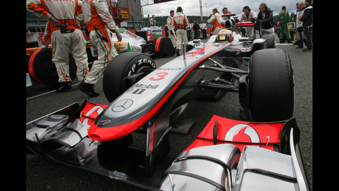Lewis Hamilton McLaren GP Belgien 2011