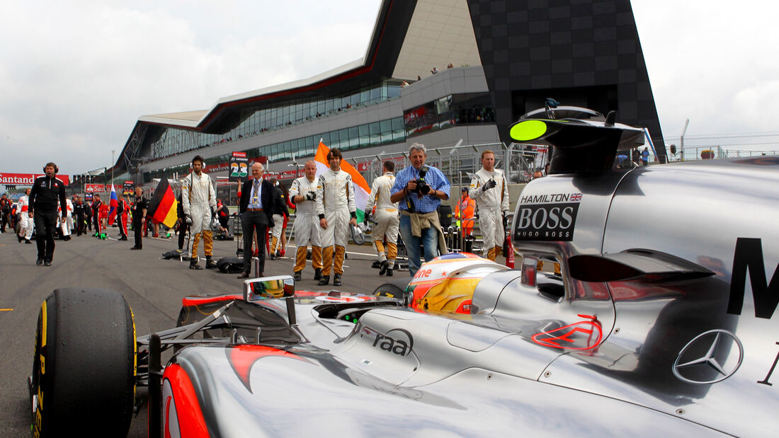 Lewis Hamilton McLaren GP England 2012