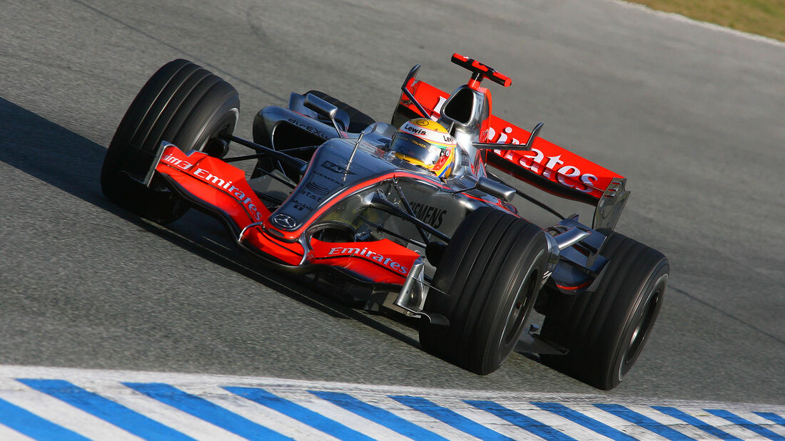 Lewis Hamilton - McLaren-Mercedes - MP4-21- Test - Jerez 2006