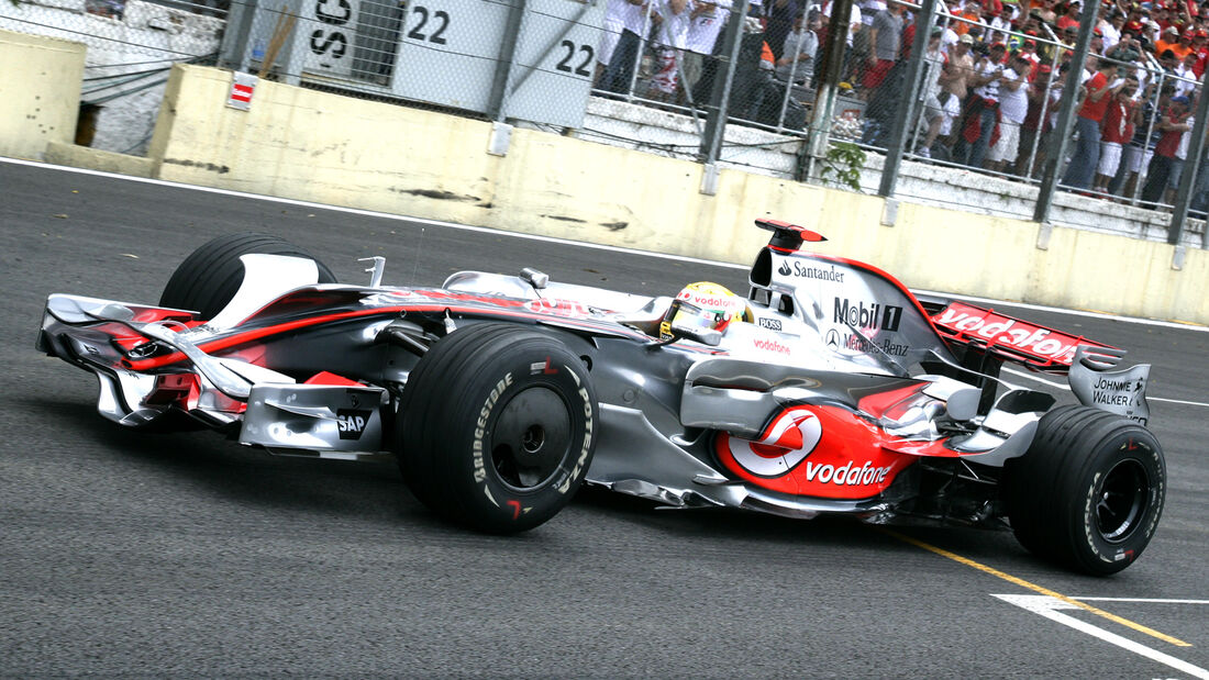 Lewis Hamilton McLaren-Mercedes MP4-23 - Formel 1 - 2008