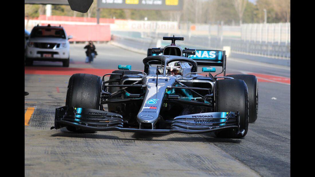 Lewis Hamilton - Mercedes - Barcelona - F1-Test - 18. Februar 2019