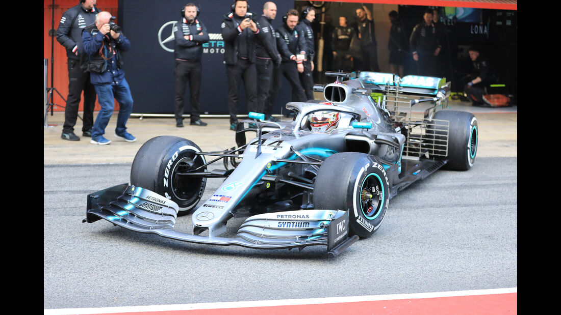 Lewis Hamilton - Mercedes - Barcelona - F1-Test - 19. Februar 2019