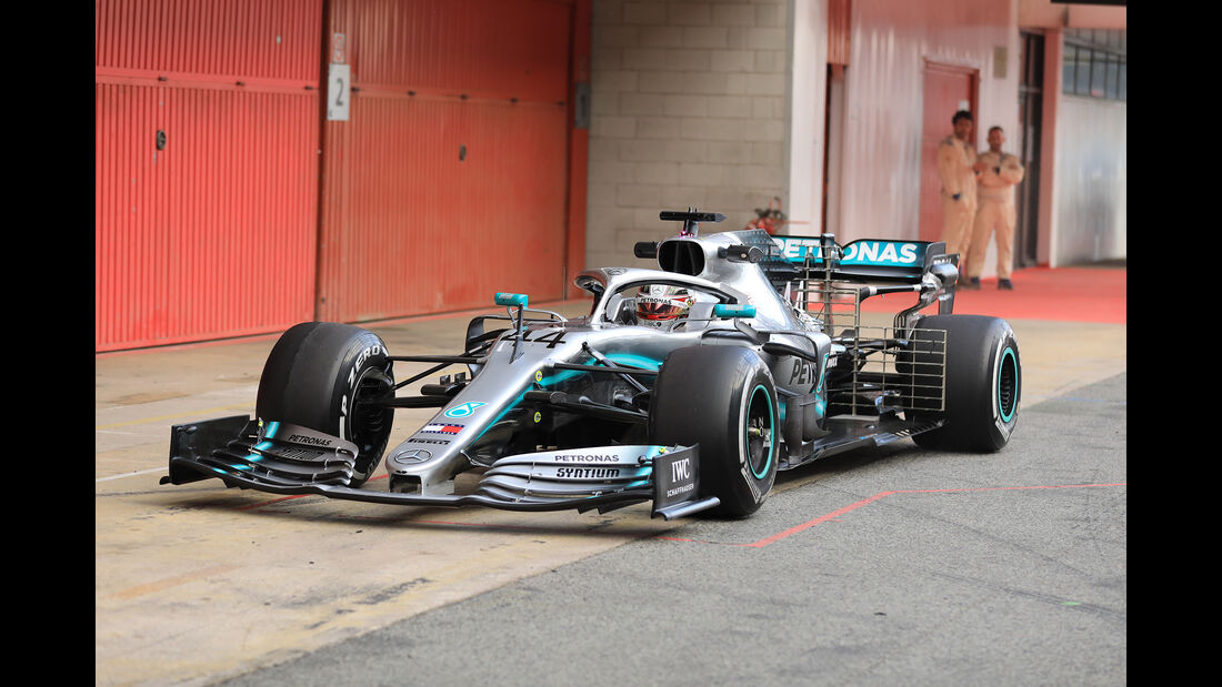 Lewis Hamilton - Mercedes - Barcelona - F1-Test - 19. Februar 2019