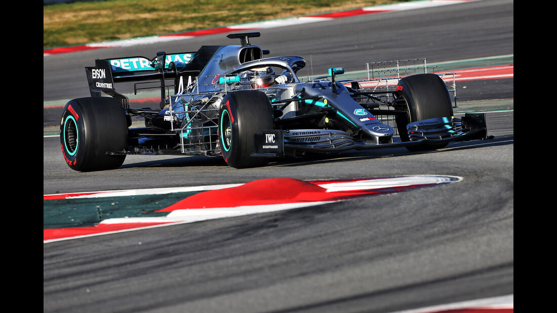Lewis Hamilton - Mercedes - Barcelona - F1-Test - 26. Februar 2019