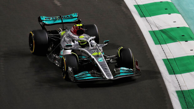 Lewis Hamilton - Mercedes - F1 - GP Saudi-Arabien - Jeddah - Qualifying - 26. März 2022