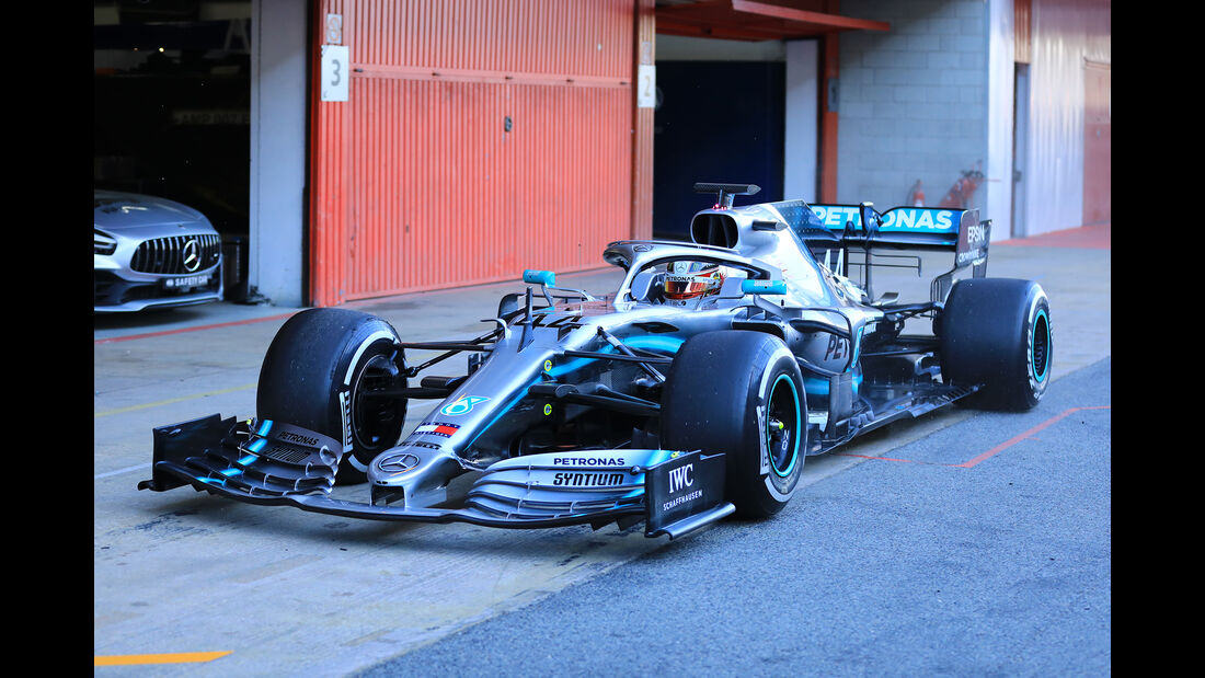 Lewis Hamilton - Mercedes - F1-Test - 26. Februar 2019