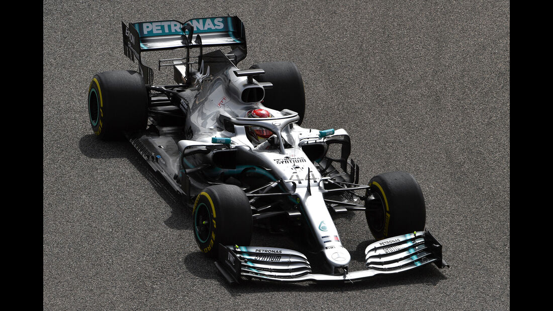 Lewis Hamilton - Mercedes - F1-Test - Bahrain - 2. April 2019