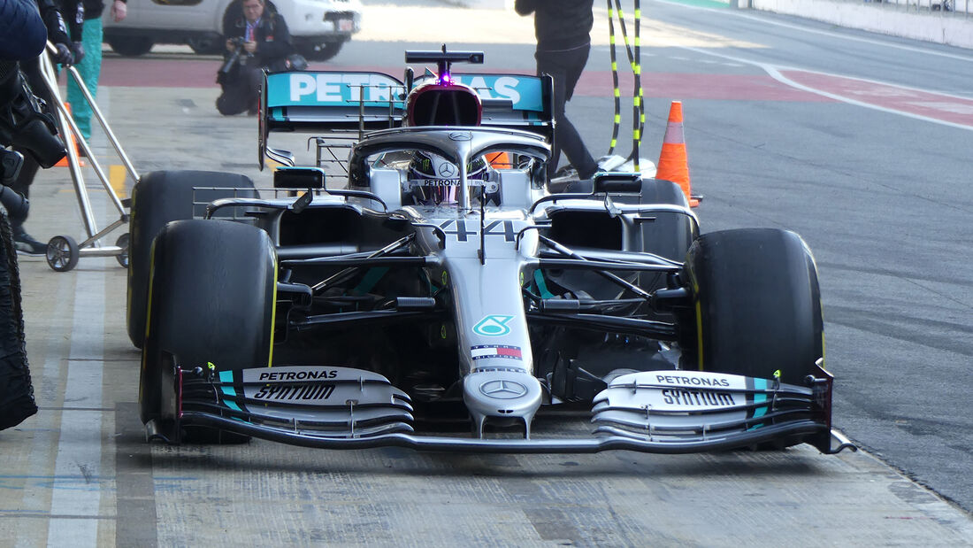 Lewis Hamilton - Mercedes - F1-Test - Barcelona - 19. Februar 2020