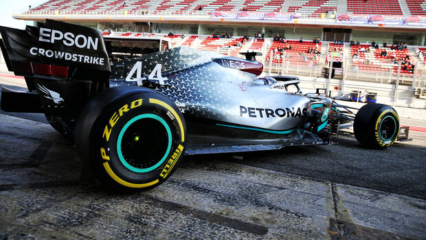 Lewis Hamilton - Mercedes - F1-Test - Barcelona - 21. Februar 2020