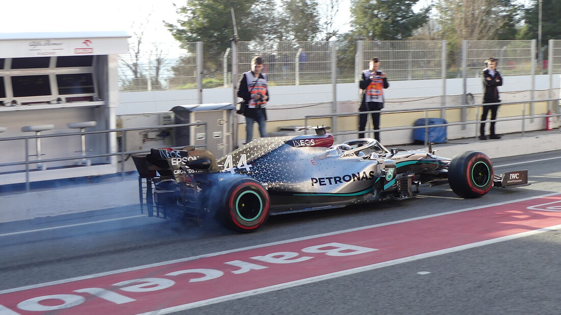 Lewis Hamilton - Mercedes - F1-Test - Barcelona - 26. Februar 2020