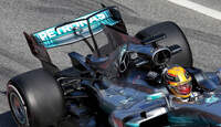 Lewis Hamilton - Mercedes - F1-Test - Barcelona - 27. Februar 2017