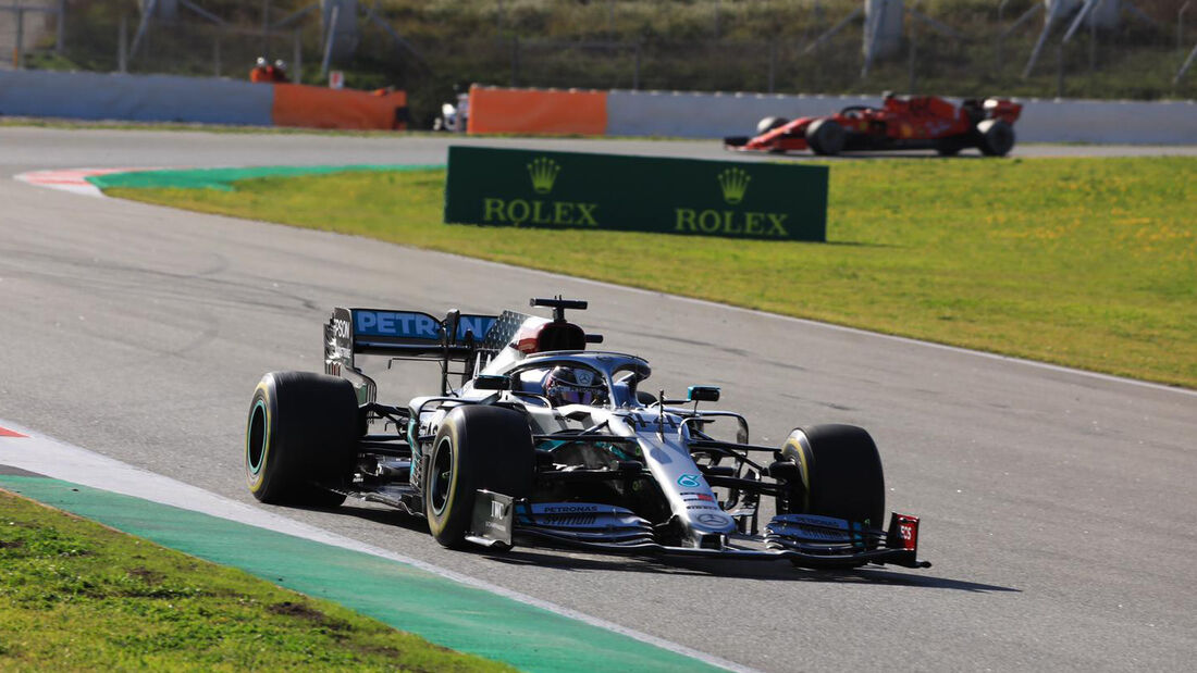 Lewis Hamilton - Mercedes - F1-Test - Barcelona - 27. Februar 2020