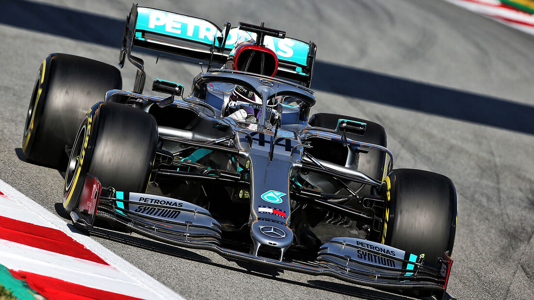 Lewis Hamilton - Mercedes  - F1-Test - Barcelona - 28. Februar 2020