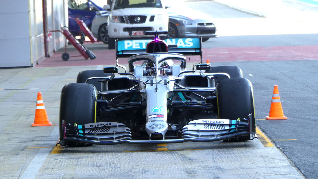 Lewis Hamilton - Mercedes - F1-Test - Barcelona - 28. Februar 2020
