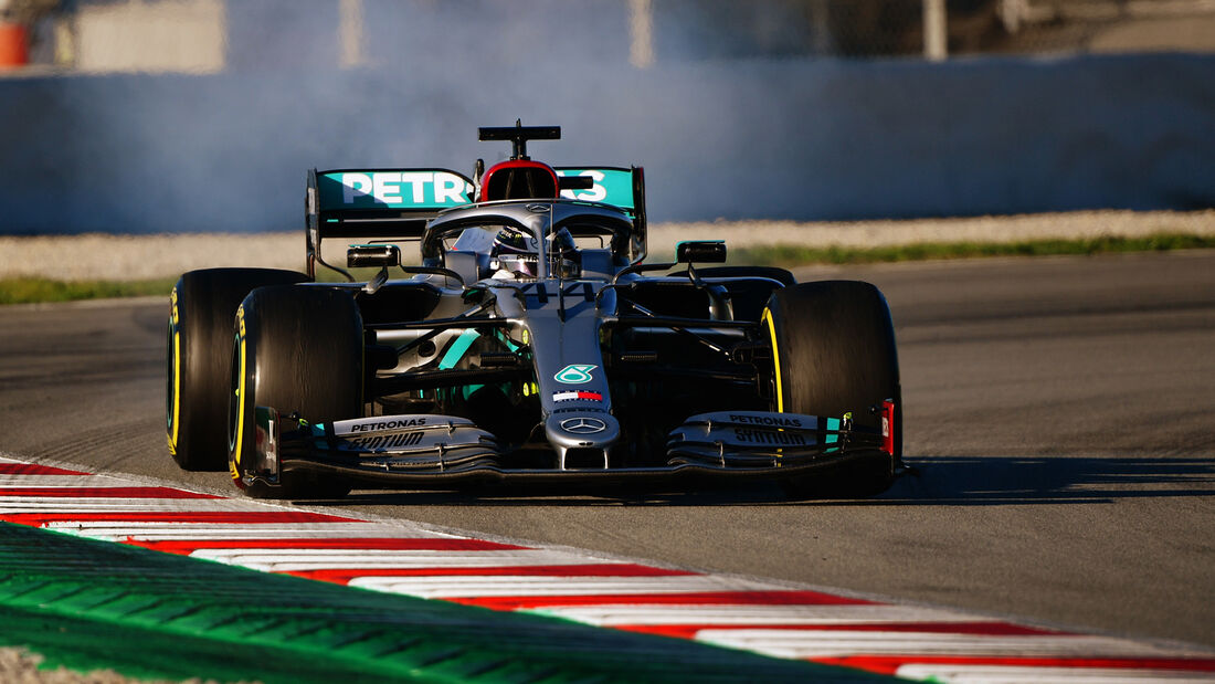 Lewis Hamilton - Mercedes - F1-Test - Barcelona - 28. Februar 2020