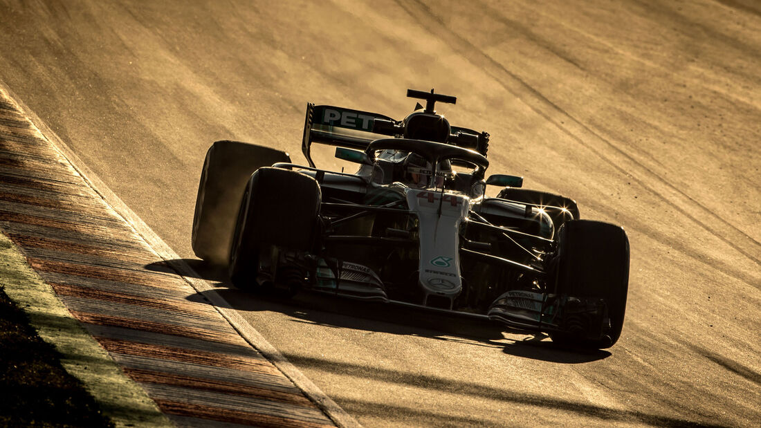 Lewis Hamilton - Mercedes - F1 - Testfahrten - Barcelona 2018