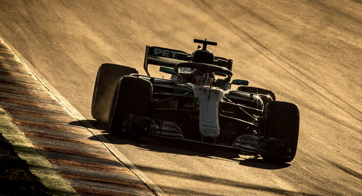 Lewis Hamilton - Mercedes - F1 - Testfahrten - Barcelona 2018