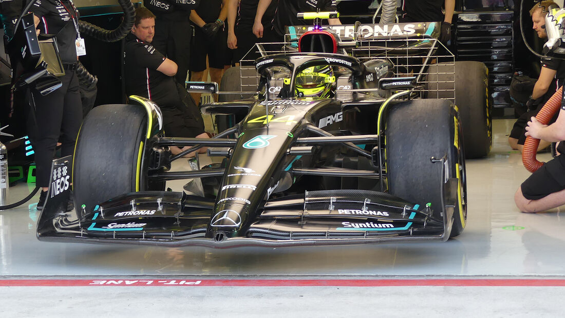 Lewis Hamilton - Mercedes - Formel 1 - Bahrain F1-Test - 24. Februar 2023