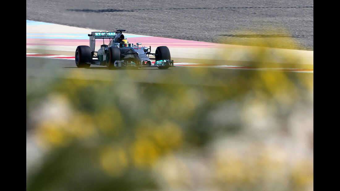 Lewis Hamilton - Mercedes - Formel 1 - Bahrain - Test - 19. Februar 2014