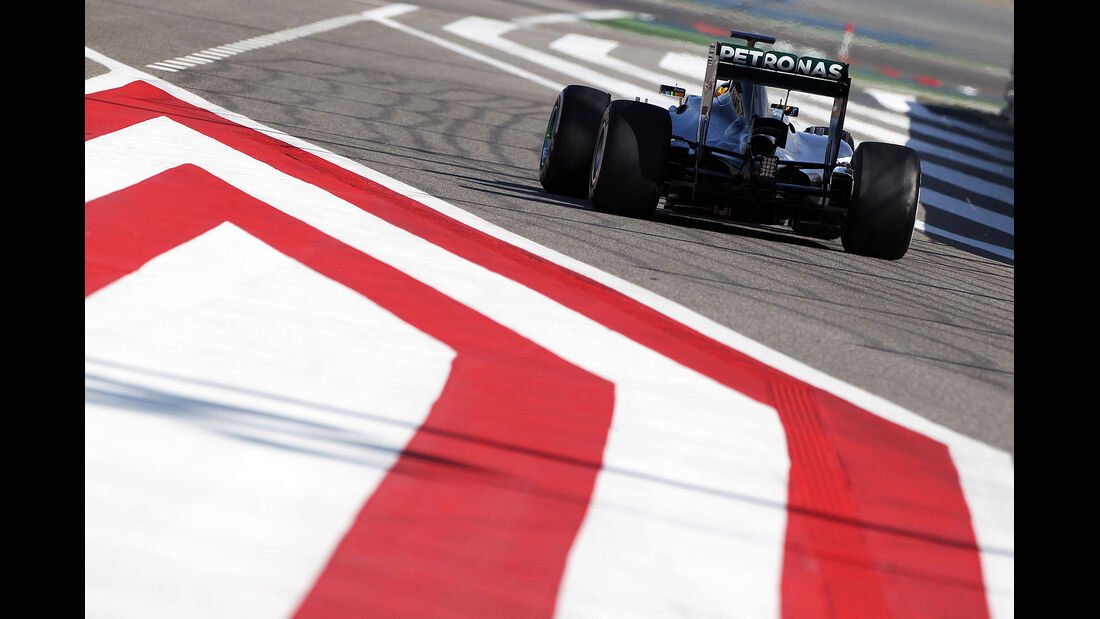 Lewis Hamilton - Mercedes - Formel 1 - Bahrain - Test - 21. Februar 2014 
