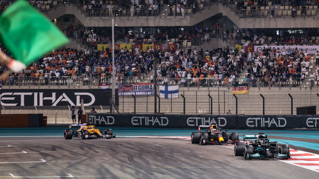 Lewis Hamilton - Mercedes - Formel 1 - GP Abu Dhabi - 12. Dezember 2021