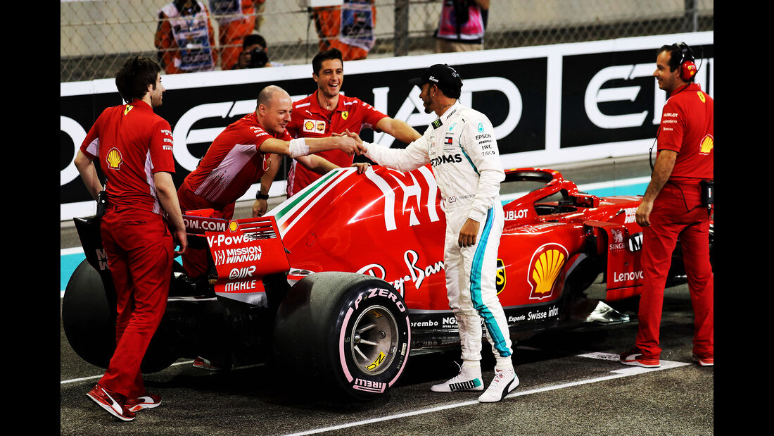 Lewis Hamilton - Mercedes - Formel 1 - GP Abu Dhabi  -24. November 2018