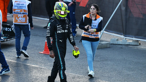Lewis Hamilton - Mercedes - Formel 1 - GP Aserbaidschan - 29. April 2023