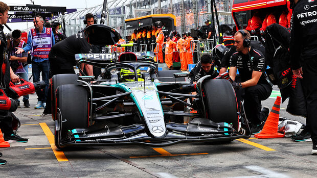 Lewis Hamilton - Mercedes - Formel 1 - GP Australien - 23. März 2024