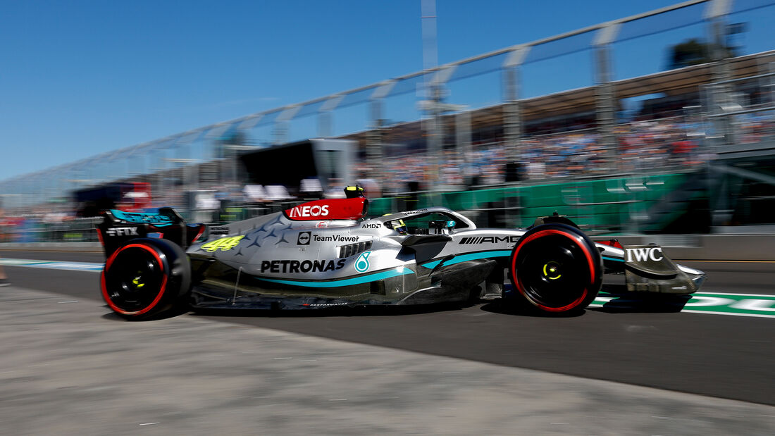 Lewis Hamilton - Mercedes - Formel 1  - GP Australien - 8. April 2022