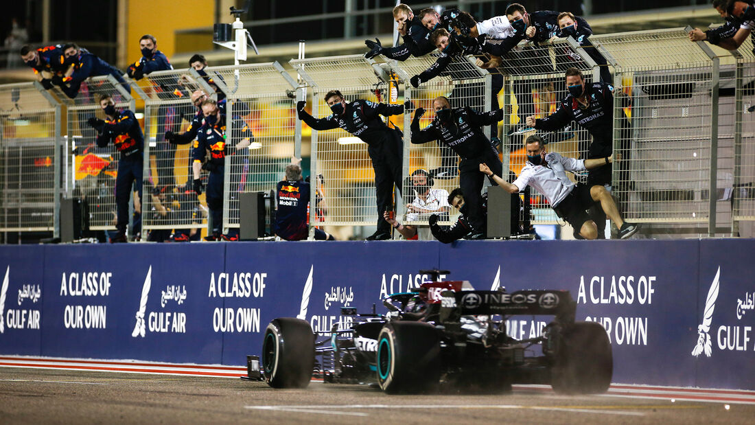 Lewis Hamilton - Mercedes - Formel 1 - GP Bahrain 2021 - Rennen 