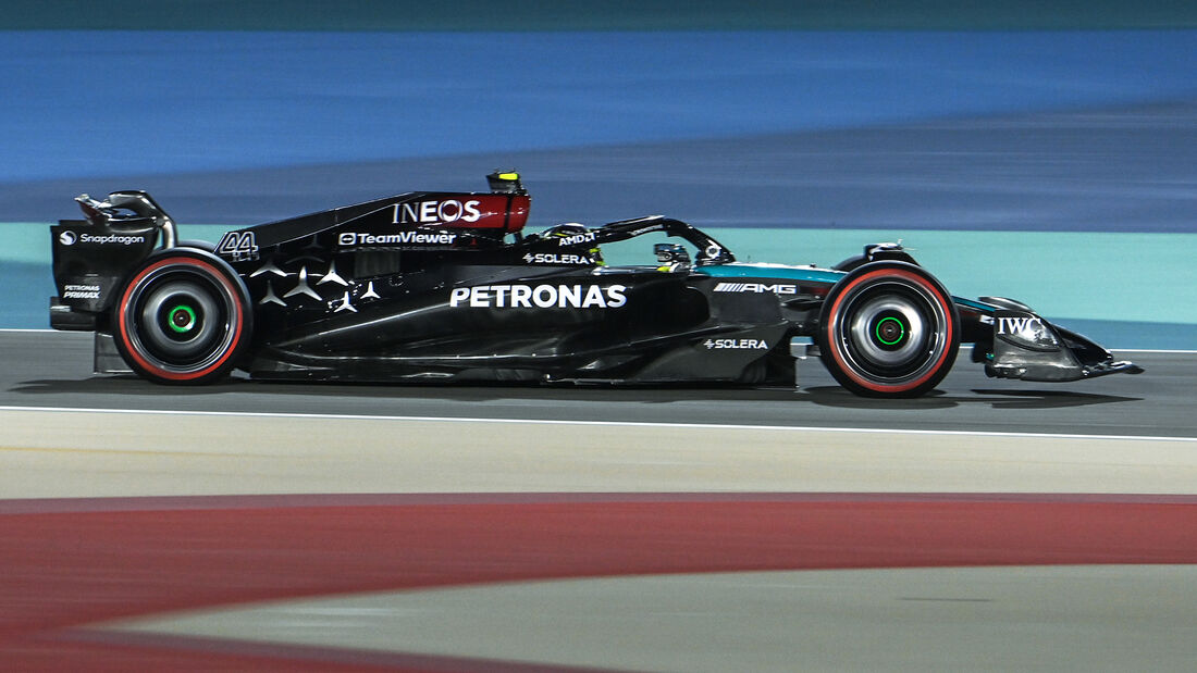 Lewis Hamilton - Mercedes - Formel 1 - GP Bahrain - 29. Februar 2024