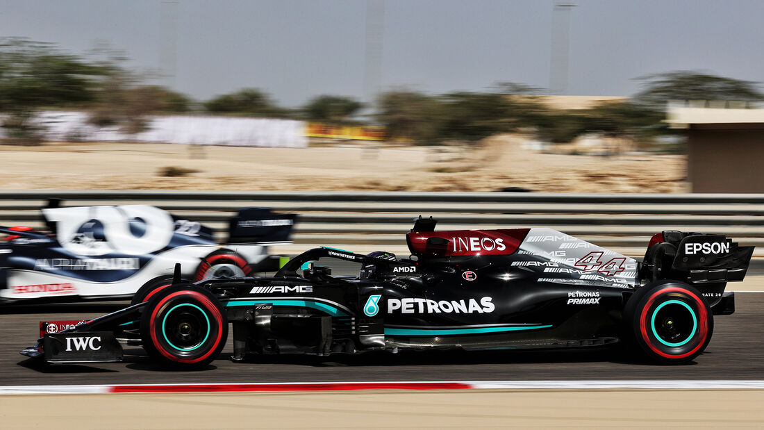 Lewis Hamilton - Mercedes - Formel 1 - GP Bahrain - Freitag - 26.3.2021