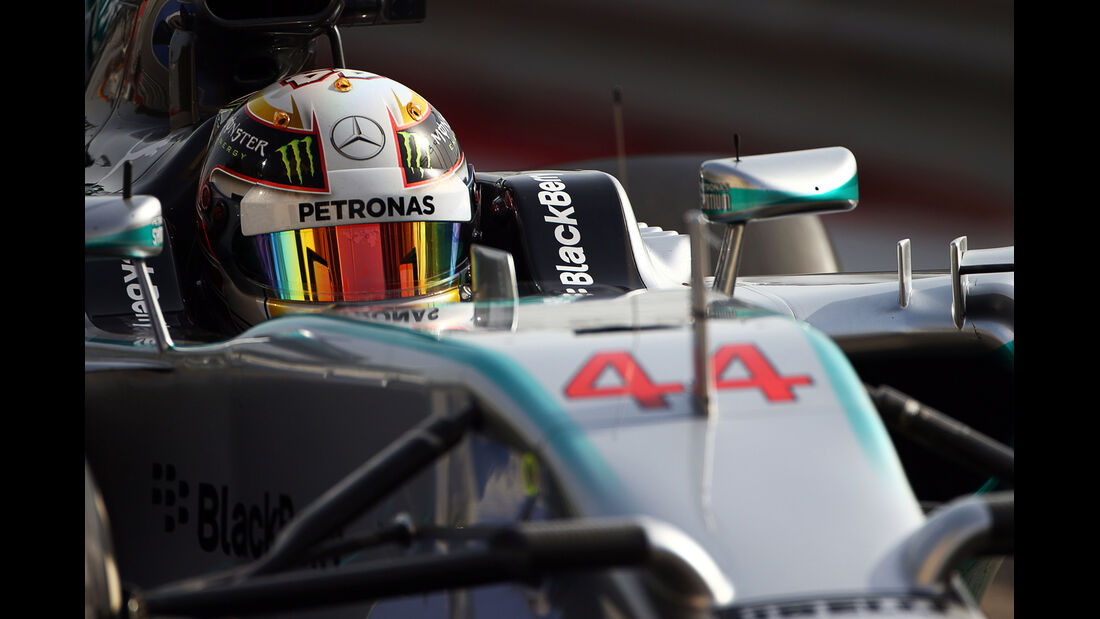 Lewis Hamilton - Mercedes - Formel 1 - GP Bahrain - Sakhir - 4. April 2014