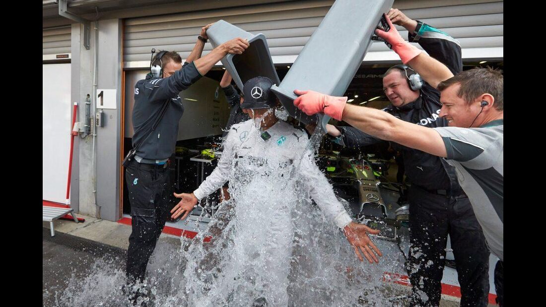 Lewis Hamilton - Mercedes - Formel 1 - GP Belgien - Spa-Francorchamps - 22. August 2014