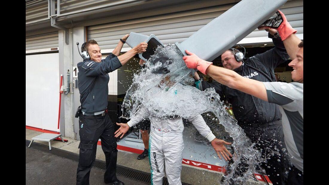 Lewis Hamilton - Mercedes - Formel 1 - GP Belgien - Spa-Francorchamps - 22. August 2014