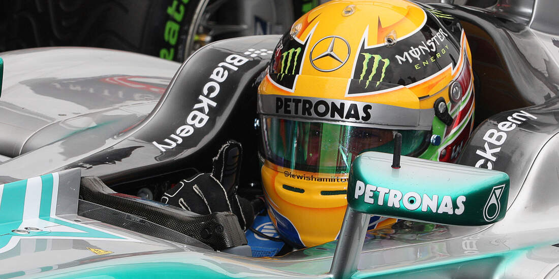 Lewis Hamilton - Mercedes - Formel 1 - GP Belgien - Spa-Francorchamps - 24. August 2013