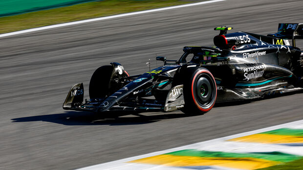 Lewis Hamilton - Mercedes - Formel 1 - GP Brasilien 2023 - Rennen 