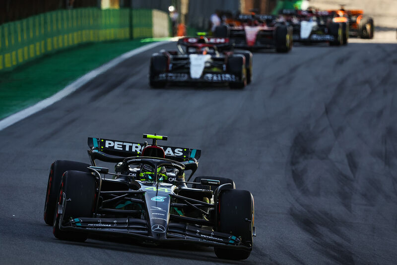 Lewis Hamilton - Mercedes - Formel 1 - GP Brasilien 2023 - Sprint 
