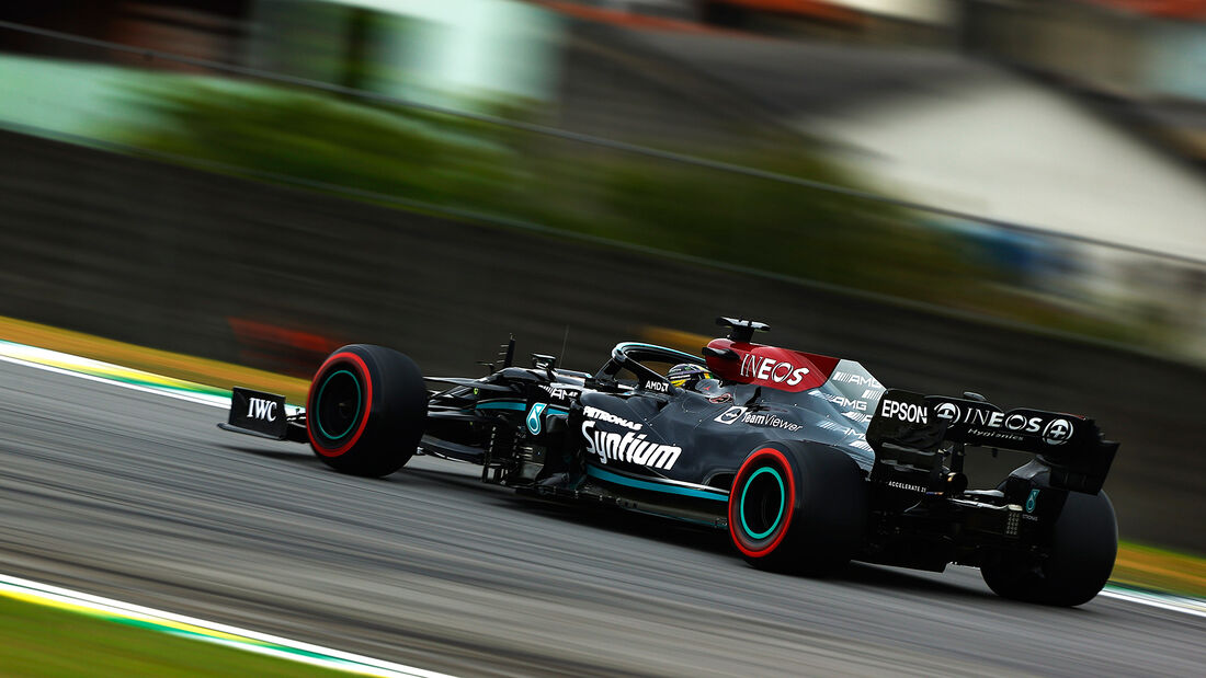 Lewis Hamilton - Mercedes - Formel 1 - GP Brasilien - Sao Paulo - Freitag - 12.11.2021