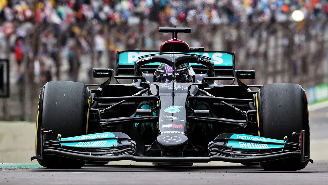 Lewis Hamilton - Mercedes - Formel 1 - GP Brasilien - Sao Paulo - Freitag - 12.11.2021